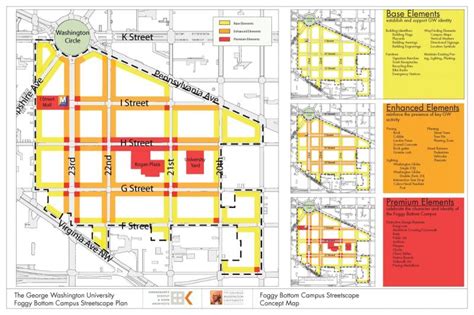 Foggy Bottom Streetscape Plan The Gw Neighborhood The George