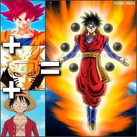 Goku Naruto And Ruffy Wht Is The Fusions Name Credit To Creator Please