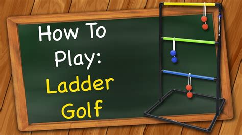 How To Play Ladder Golf Youtube