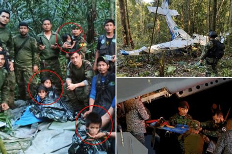 Cuatro Niños Sobrevivieron En La Selva Durante 40 Días Después De Que