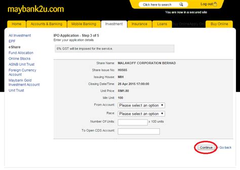 Duit pinjaman yang lulus akan dimasukkan ke akaun anda 24 hingga 48 jam hari bekerja. BICARA PELABURAN: CARA MEMOHON SAHAM IPO MELALUI MAYBANK2U.COM