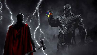 Thor Thanos 4k Vs War Wallpapers