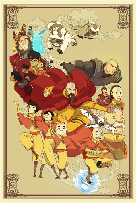 These Avatar The Last Airbender Posters Have Mastered All Four Elements