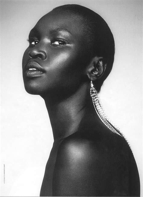 Stunning Photos Of 10 African Dark Skin Models Dark Skin Models African Beauty Black Beauties