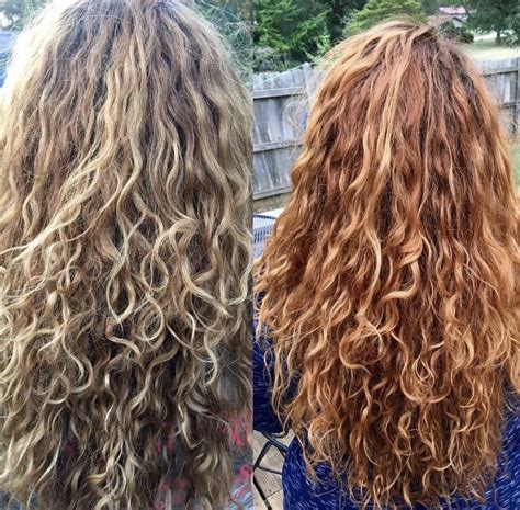 Before And After Lush Henna Caca Rouge Rcurlyhair