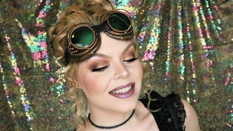 Easy Steampunk Makeup Tutorial Requested Look Youtube