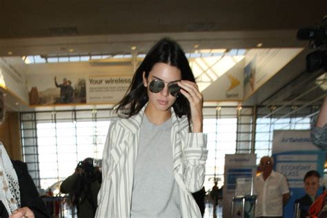 Kendall Jenner Wears Her Pajamas Out In Paris Teen Vogue