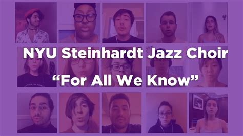 Inside The Virtual Classroom For All We Know Nyu Steinhardt Jazz