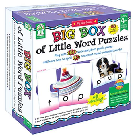 Carson Dellosa Big Box Of Little Word Puzzles
