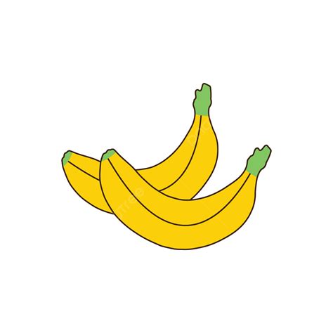 Banana Vector Illustration Banana Fruit Yellow Banana Png And Vector