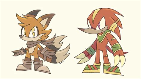 Tails And Knuckles Redesign Rsonicthehedgehog