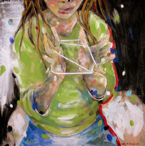 Cats Cradle Kathy Mcbride Paintings And Prints People And Figures