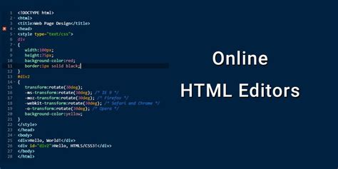 10 Best Free Online Html Editors Onaircode