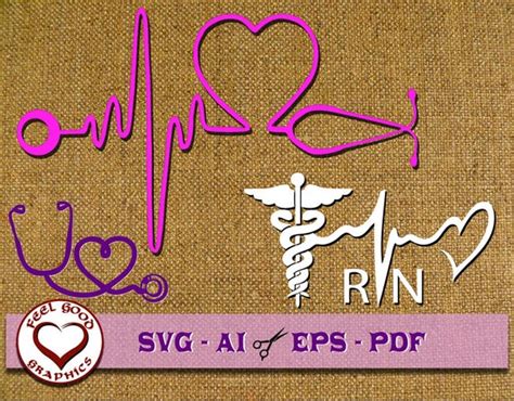 Download Nurse Svg Nurse Monogram SVG Files Cricut SVG Silhouette