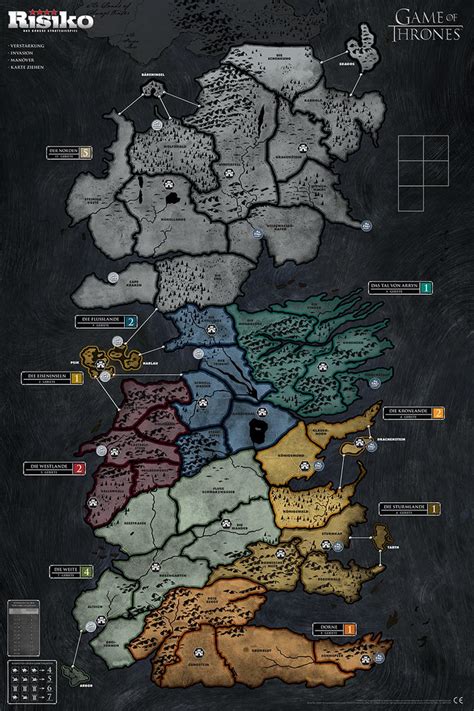 Risiko Gameofthrones Got Winterfell Jogos De Tabuleiro Mapa De