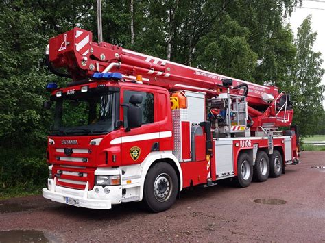 Scania Itä Uudenmaan Pelastuslaitos Fire Trucks Fire Engine Fire