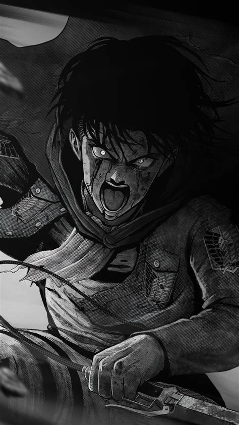 Levi Ackerman Attack On Titan Shingeki No Kyojin Phone Hd Wallpaper