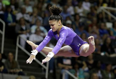 Lauren Hernandez Enjoys First Senior Moments At Us Olympic Gymnastics