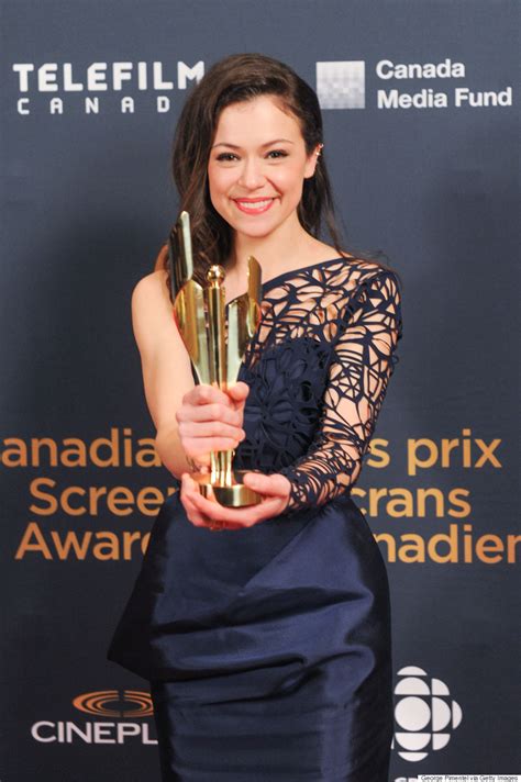 Tatiana Maslany Wows In Sexy Cutout Dress At Canadian Screen Awards