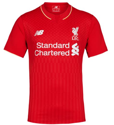 When designing a new logo you can be inspired by the visual logos found here. New Liverpool Home Kit 15-16- LFC Home Top 2015-2016 ...