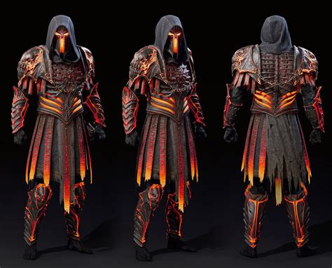 Three Different Views Of The Armor Worn In Star Wars Iis New Character Creation