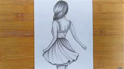 Learn colored pencil drawing online at your own pace. How to draw easy Girl Drawing for beginners - Step by step ...