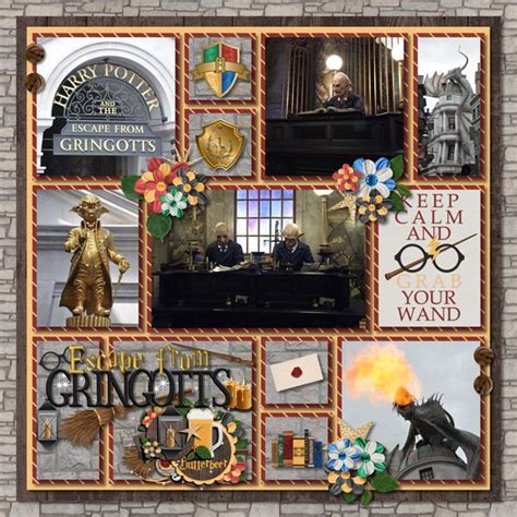Escape harry potter 12x12 double sided scrapbooking paper. Pin on Scrapbook - Harry Potter
