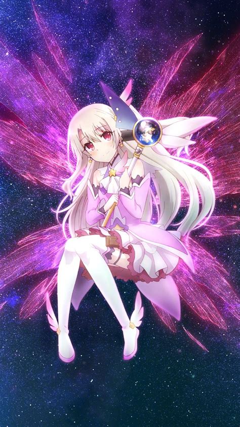 Illyasviel Von Einzbern Kaleidostick Magical Ruby Magical Sapphire Prisma Illya Fate Kaleid