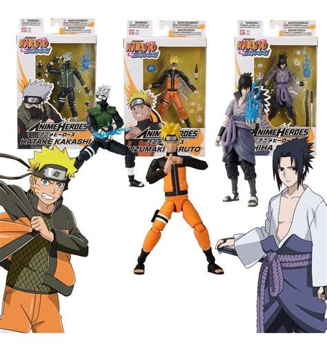 Naruto Shippuden Figuras Anime Heroes Bandai Mercado Libre