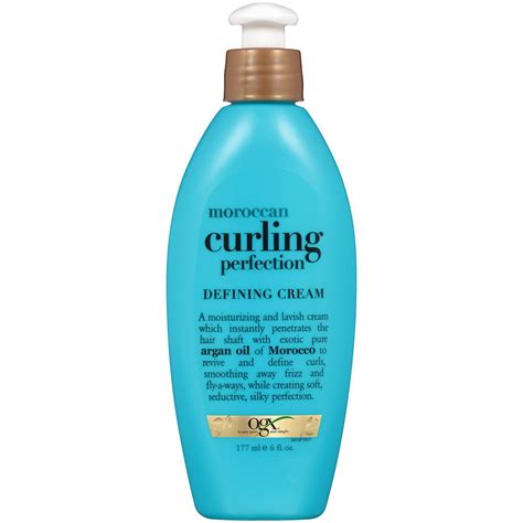 Ogx Argan Oil Of Morocco Curling Perfection Curl Defining Cream Hair