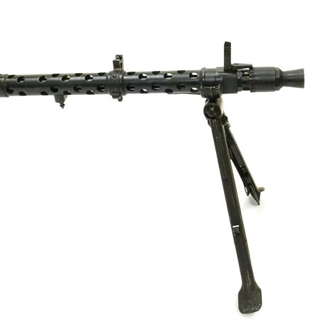 Original German Wwii Mg 34 Display Machine Gun With Mg 42 Lafette Moun