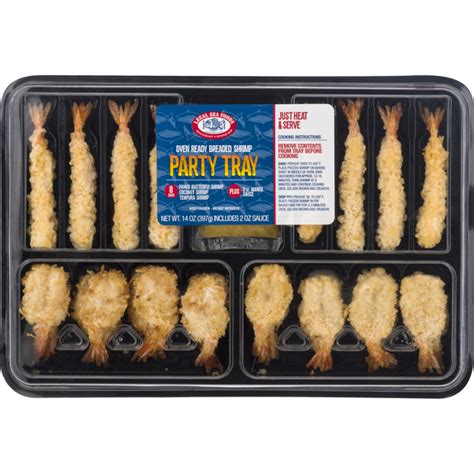 Save On Legal Sea Foods Party Tray Oven Ready Breaded Shrimp Frozen