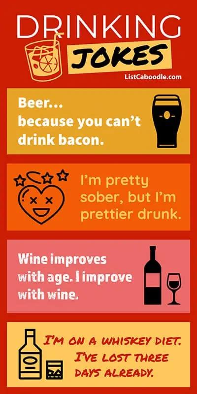80 Drinking Jokes Enjoy Cocktails With A Twist Of Humor