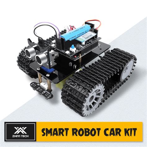 Zhiyitech Smart Robot Car For Arduino Programable Kit Project Diy