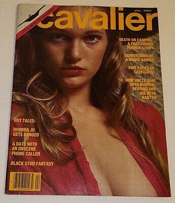 Vintage Pictorial Cava Lier Magazine April Nude Art Ebay