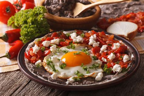 Huevos Rancheros Traditional Mexican Egg Dish