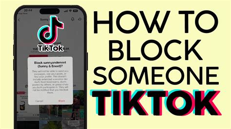 How To Block Someone On Tiktok Tiktok New Update 2023 Youtube