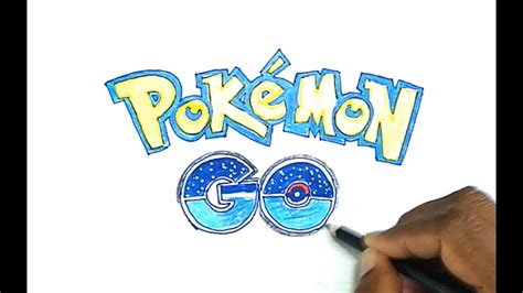 How To Draw The Pokémon Go Logo Youtube