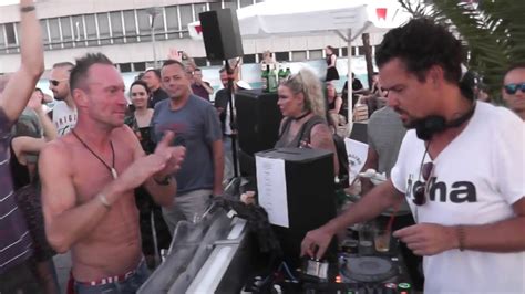 Cene Bluzki Obnizono O 30 Procent Po Pewnym Czasie - DJ Revil O 30.06.2018 Part 2 Techno Classics im Roof Garden in Hannover