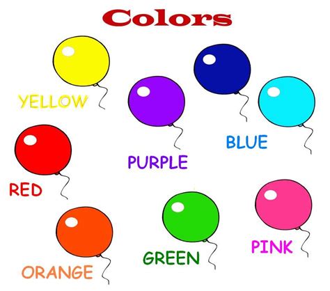 Actividades Para Aprender Los Colores En Ingles Para Imprimir Ingles