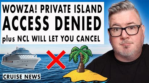 Cruise News Disney Ship Turned Away Msc Not Allowed At Private Island And More Youtube