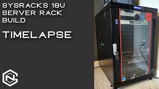 Sysracks U Server Rack Build Timelapse Doovi
