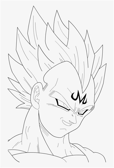 Majin Vegeta Coloring Pages - Coloring Home