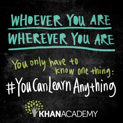 You Can Learn Anything Poster Chrysalis School