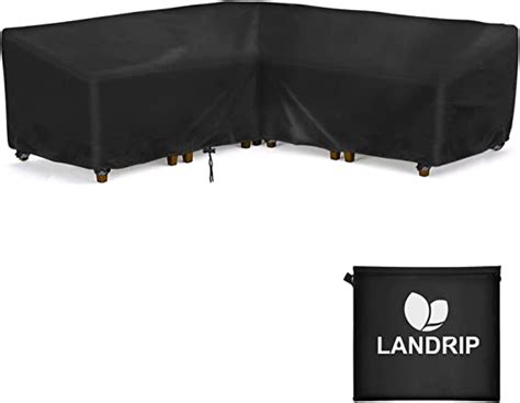 Landrip V Shape Garden Furniture Covers Oxford Fabric Windproof
