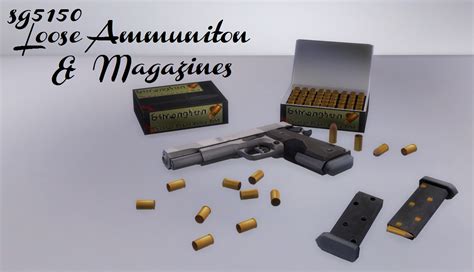Sg5150 Loose Ammunition And Magazines Empty Magazine By 3dhaupt Edits