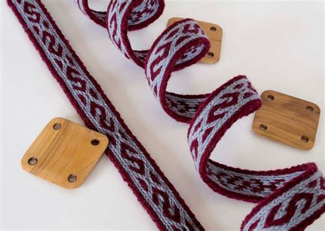 Tablet Woven Wool Trim Viking Reenactment Medieval Historical Braid