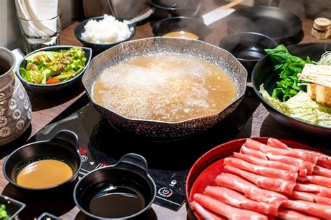 Premium Photo Hot Pot For Japanese Shabu Shabu And Sukiyaki
