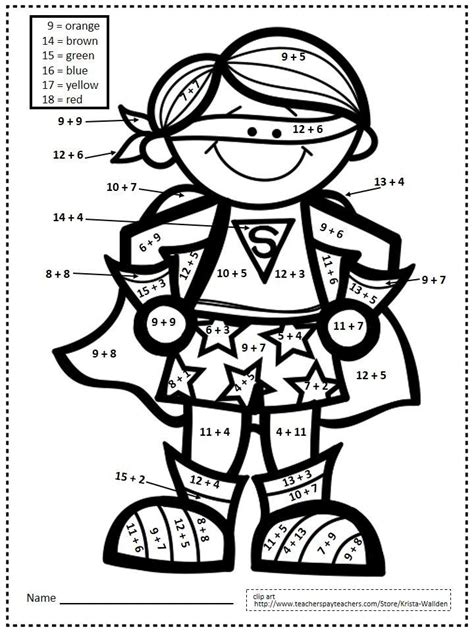 You will love these simple free coloring sheets perfect for toddler, preschool, pre k, kindergarten, first grade, and 2nd grade students to enjoy this autumn. Image result for second grade superheroes | Go math ...