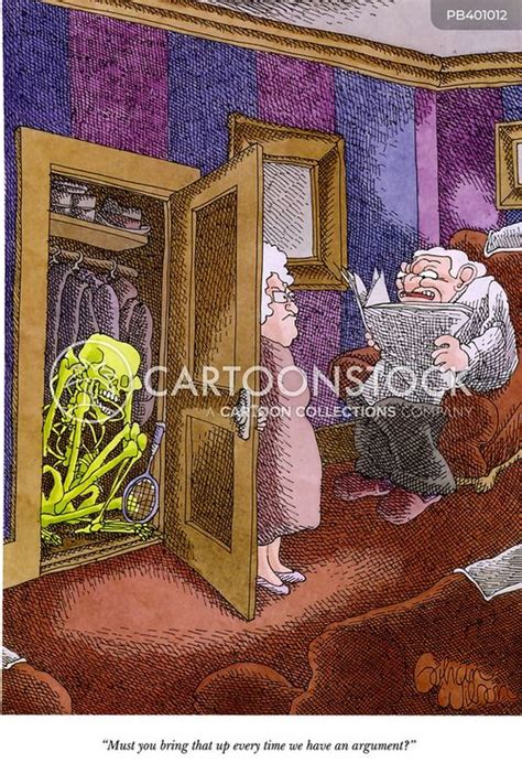 Skeleton In The Closet Cartoons And Comics Funny Pictures From
